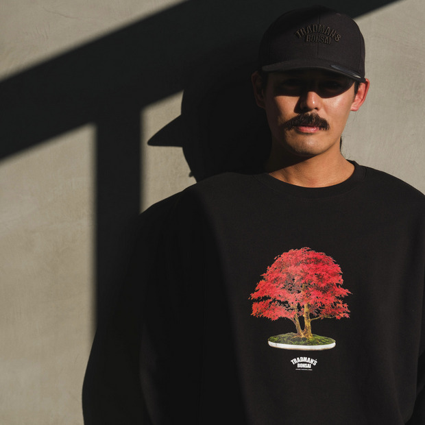 Autumn Leaves Sweat -BLACK- 詳細画像